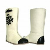 Валенки белые короткие - купить в интернет-магазине теплой обуви Uggi-valenki.ru